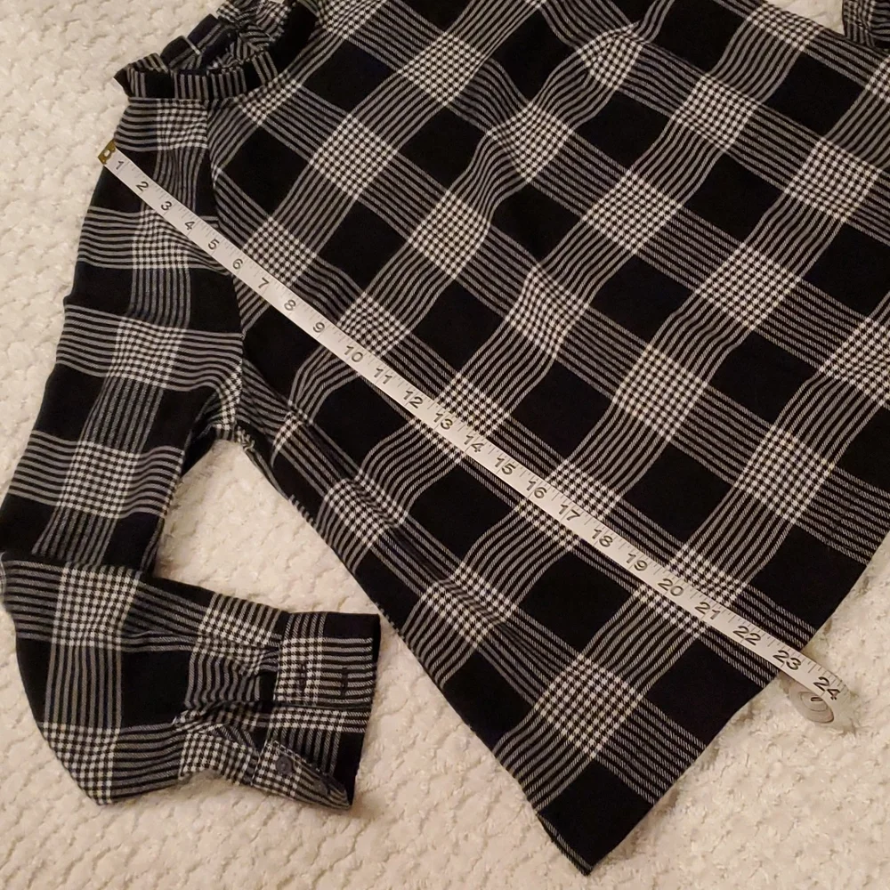 NWT LOFT plaid shirt - Picture 5 of 8
